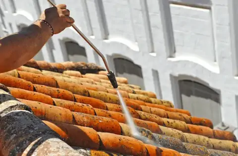 Nettoyage de toitures - Roches